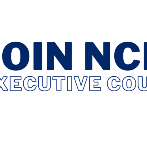 Banner that reads "Join NCHO Executive Council"